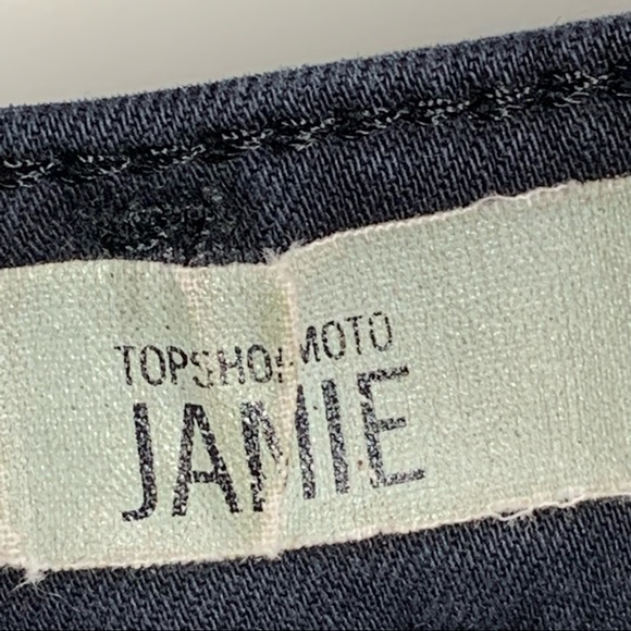 Topshop Jamie Moto Skinny Jeans - Picture 11 of 14